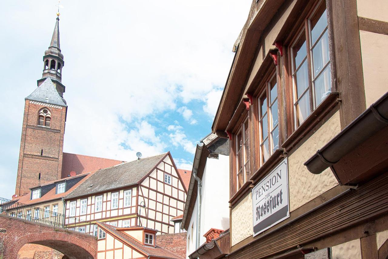 Ferienhaus Zur Rossfurt Tangermünde Exterior foto